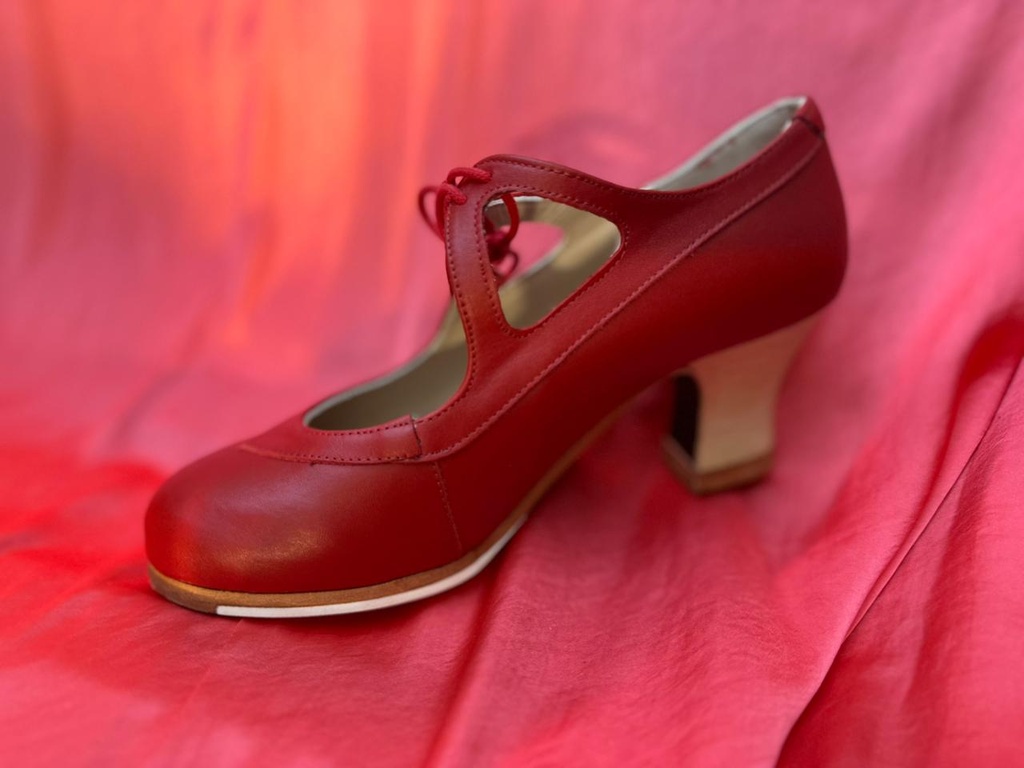 Zapato Begoña Cervera Candor Rojo