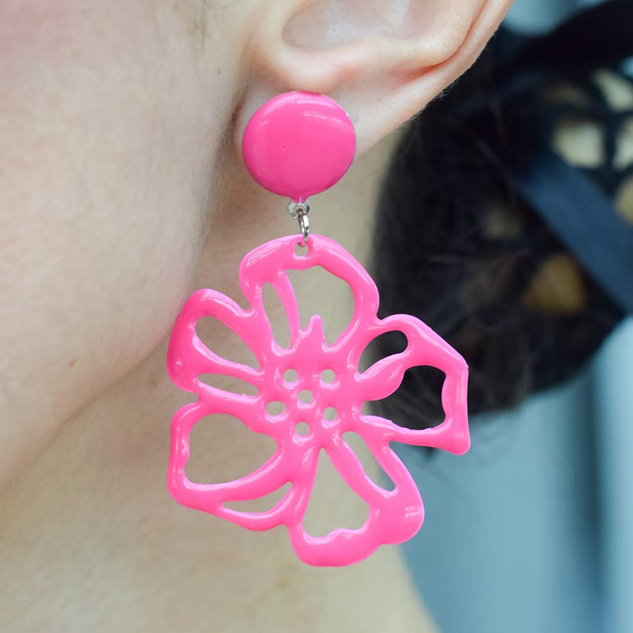 Aretes de Flor calada