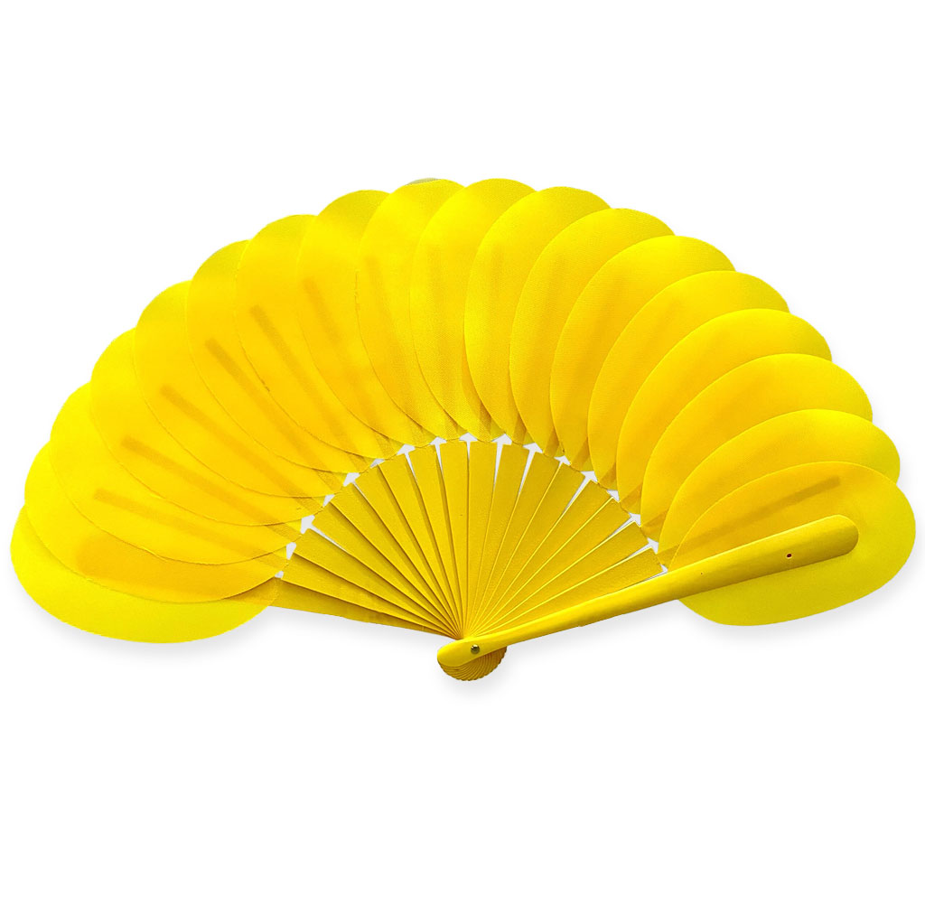 [ABA00201004] Abanico circular especial (Amarillo)