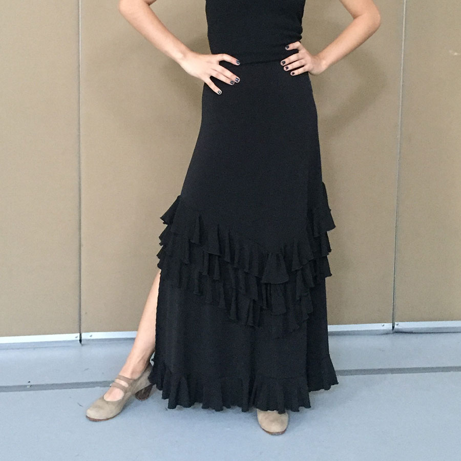 [FAF00623001TCH] Falda Flamenco Aida (CH)