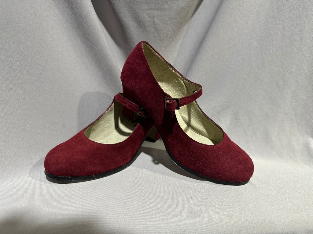 Zapato Begoña Cervera Basic ante burdeos n. 37