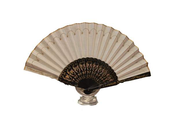 [PER00300003] Pericon doble cara base negra con dorado. (Blanco)