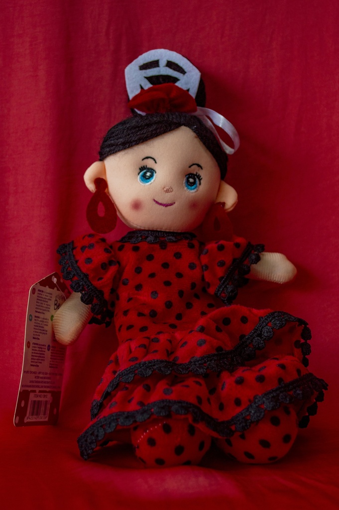 [MNA01426001] Muñeca flamenca (Negro)