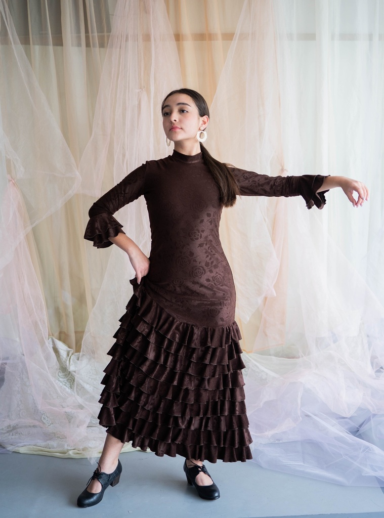 Vestido Cuello alto