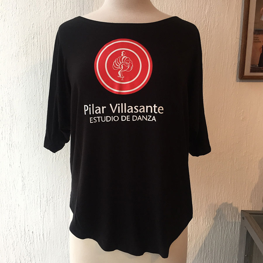 Camiseta negra Logo  Estudio