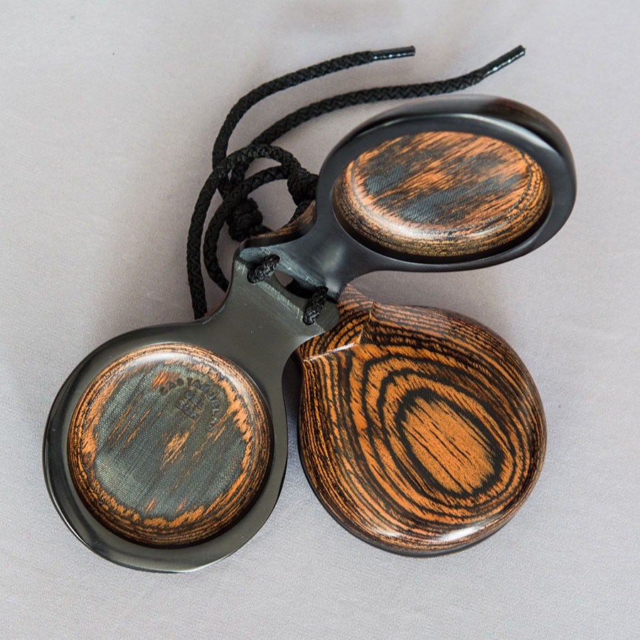 [CNS01013088N5] Castañuelas del sur de Madera marrón no.5