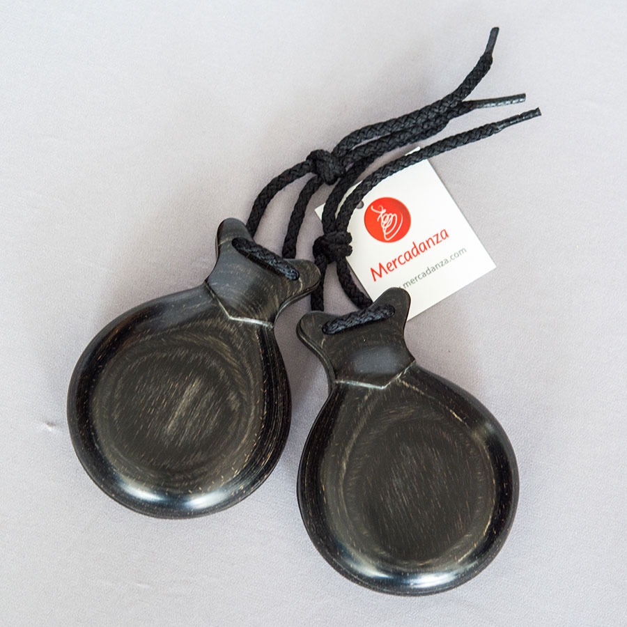 Castañuelas del sur Granadillo Beteado negro No. 5