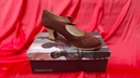 Zapato Begoña Cervera mod. Salon Correa color Chocolate talla 40