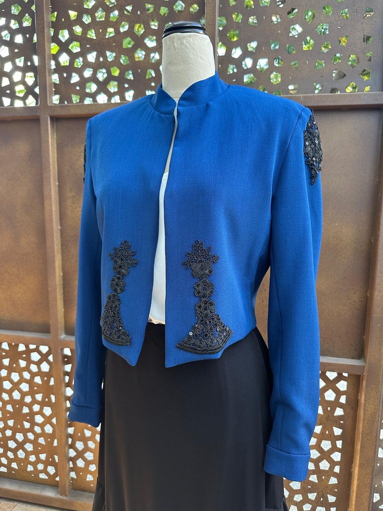 [CHAFLA01007] Chaqueta Flamenca  (Azul Rey)
