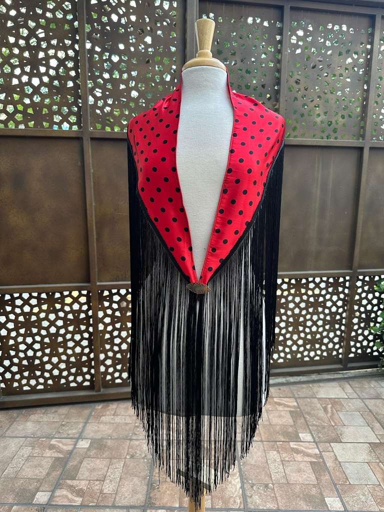 [PIQ01142EST1] Piquillo Estampado Flecos Largos  (Estampado 1)