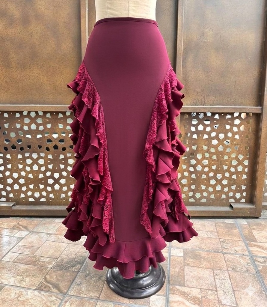 [FAF00700105] Falda Flamenca Sofia