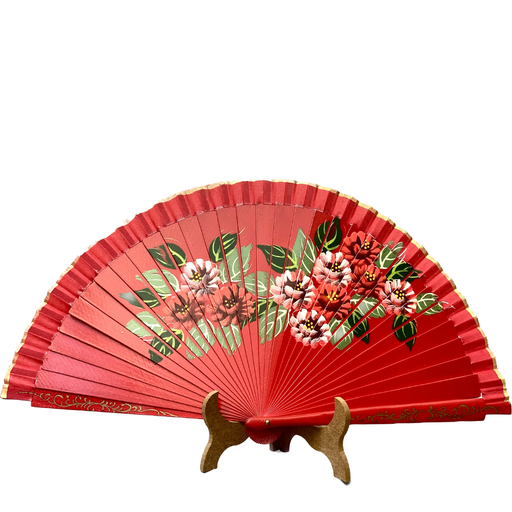 Abanico español  flores