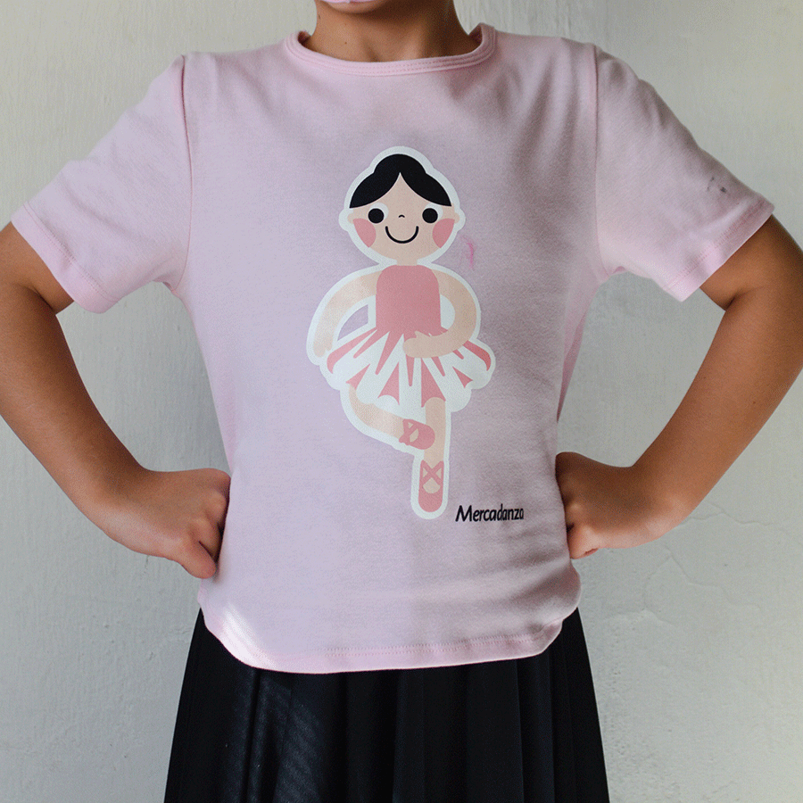 Playera rosa mod. Isadora