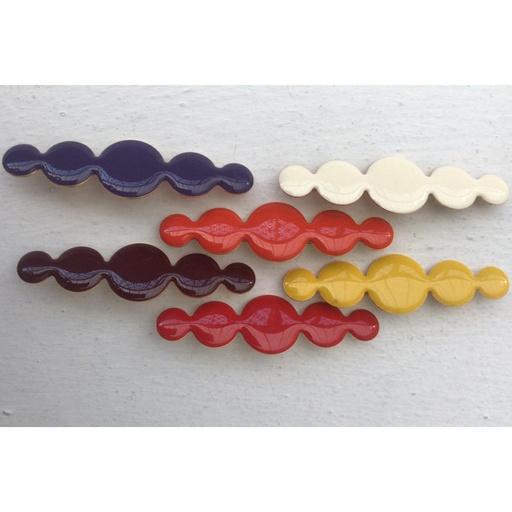 Broche esmalte círculos