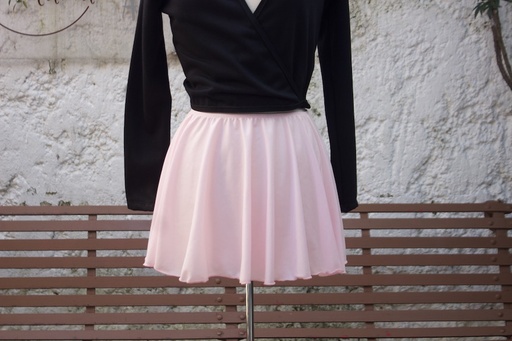 Falda ballet magaly rosa niña