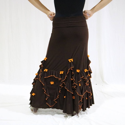Falda flamenca mod. Madroños
