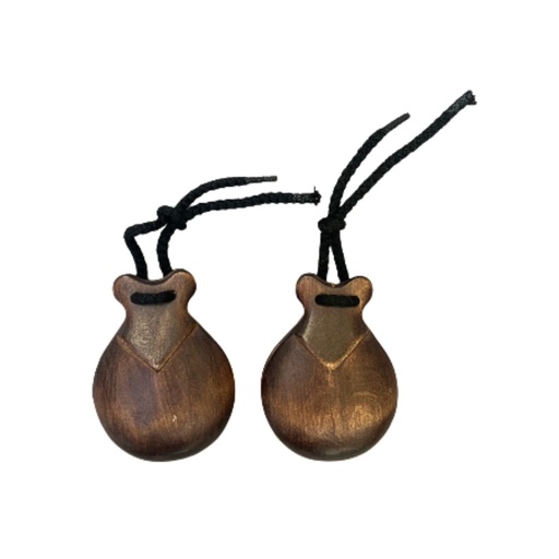 [CNJ01024090N7] Castañuelas jale de madera natural