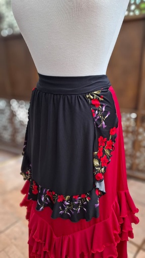 [MAN00680059TUNI] Mandil con estampado de flores