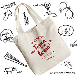 [TTB01224047] Tote bag Toma que toma