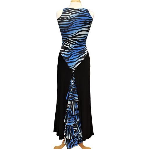 [VES01322062TM] Vestido Zebra azul