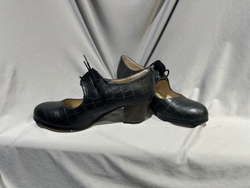 [ZBC00424365] Zapato Begoña Cervera Cordonera Coco negro n. 36.5