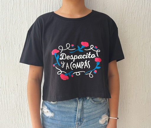 Crop top Despacito y a compás