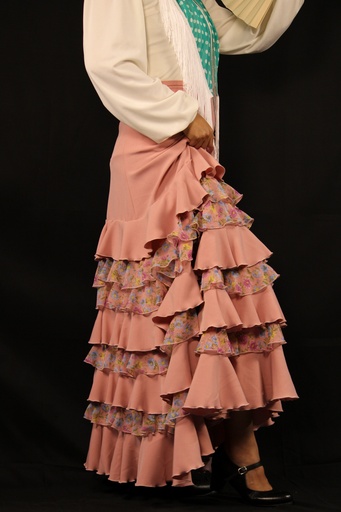 Falda Flamenca 4 piezas especial