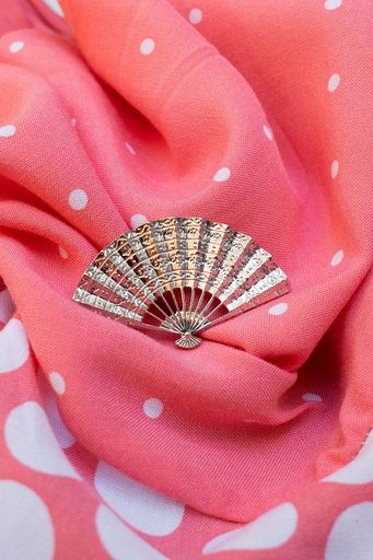 Broche abanico