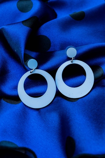 Aretes círculo delgado chico