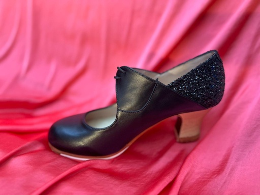 [ZBC00461T] Zapato Begoña Cervera mod. Arty color Box negro glitter talla 37