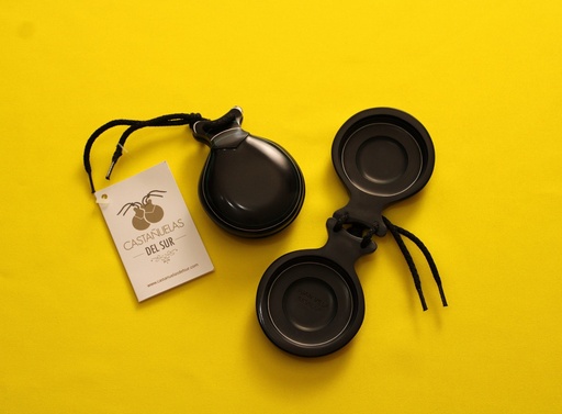 [CNSC01011001DCN5] Castañuelas del sur Capricho negro veteada verde y blanco 