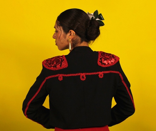 [CHAFLA03001] Chaqueta flamenca color negro 